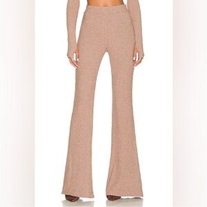 Alix NYX Delaney‎ Revolve Ribbed High Rise Pull On Flare Pants